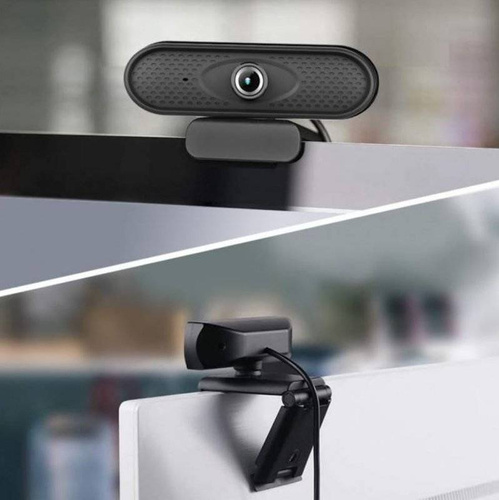 Q6-zwart | FULL HD-webcam | Autofocus | F37 1080p-sensor met meerdere lenzen