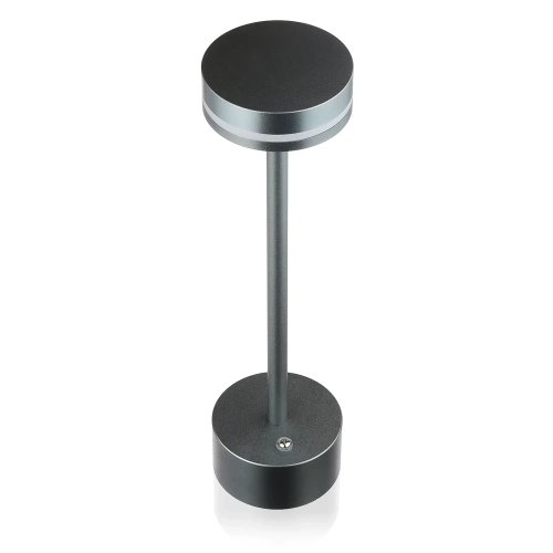 ATL08-GRIJS | LED-tafellamp | Een moderne nachtlamp met ingebouwde batterij