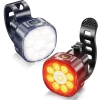 USB-C IP65 LED-fietsverlichtingsset | Fietsverlichting voor + achter | 15 verlichtingsmodi | 05BR0013
