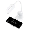 WD-T03-WHITE | Stolná LED lampa s indukčnou nabíjačkou | biely