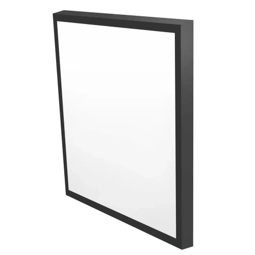 LED lubų plokštė | Paviršinis plafonas 60x60cm | 60W, 5760lm | juodas