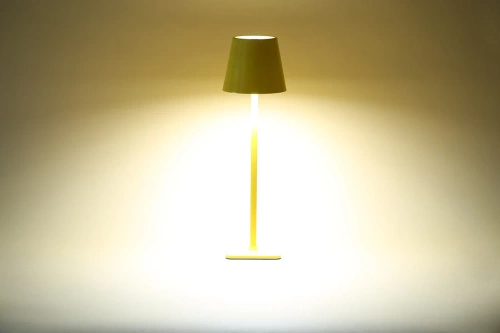 HJA20-ŽLUTÁ | LED stolní lampa | Bezdrátové noční světlo | Dotyková lampa pro hotel, restauraci