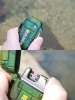 JL-F12-Green | Plasma lighter | Survival waterproof lighter | Lighter charged via USB