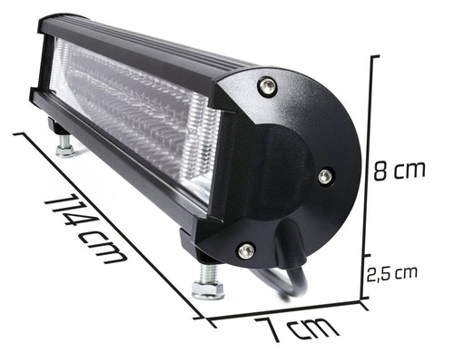 LB-COB-612W | COB darbo lempa | 2x didelės galios COB 72W | 156 LED CREE 3W