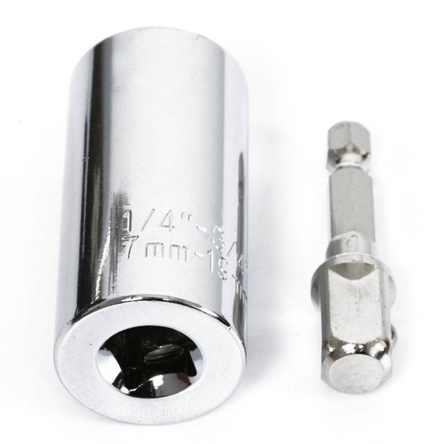 JX-TS-02 | Llave de vaso universal 7-19 mm | rosca 1/4" - 3/4"