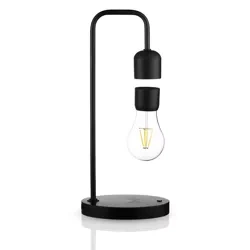 HX-S007S1-BLACK | Schwebende Magnetlampe | LED-Lampe mit induktivem Ladegerät | Nachttischlampe