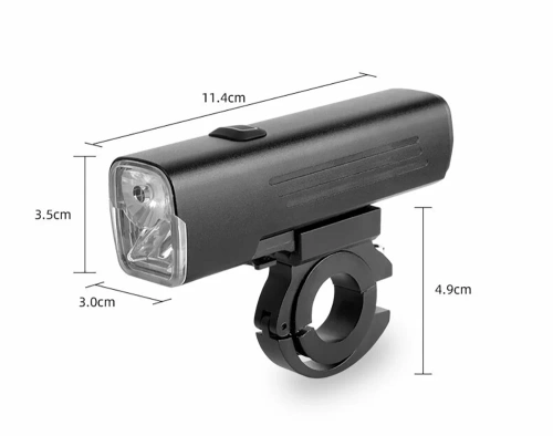 Luz de bicicleta com bateria potente de 4800 mAh | Farol de bicicleta LED USB-C de 1000 lm – farol baixo e alto | BH-530
