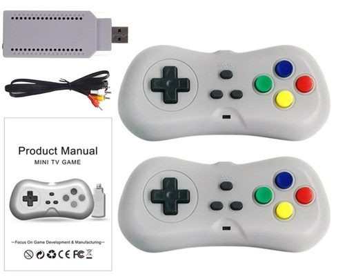 Retro-Spielkonsole | 620 Spiele, HD 720p, USB-Dongle | RS-32