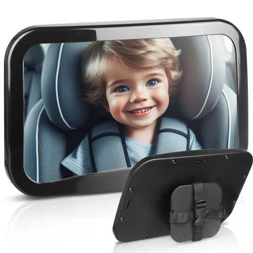  JH-04 | A mirror for observing a child in a car | attached to the rear headrest with elastic straps