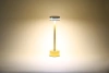 ATL08-GOLD | LED настолна лампа | Модерна нощна лампа с вградена батерия