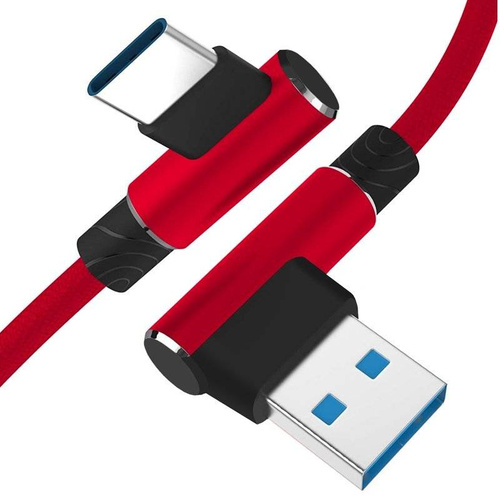 AM30 | Type-C 2M | Hajlított telefontöltő USB-kábel | Gyorstöltés 3.0 2.4A