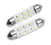 Autó LED izzó C5W 6 SMD 5050