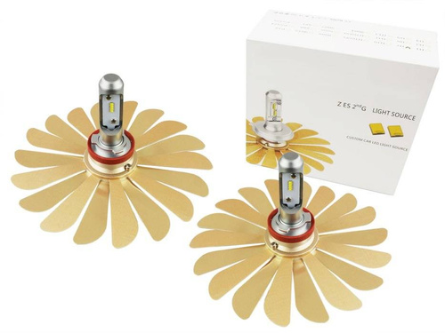 LED-Scheinwerferlampe H9 H11 ZES Zdatt | 100 W 12.000 lm | Tag/Nacht