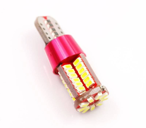 Automobilio LED lemputė W5W T10 57 SMD 3014 CAN BUS