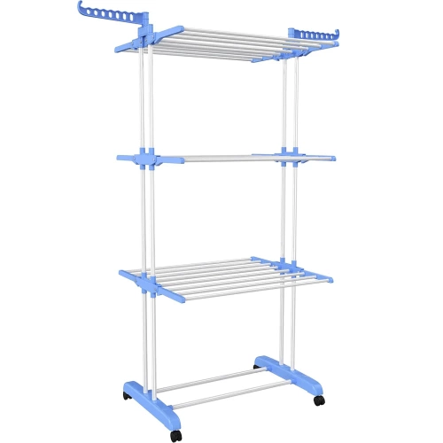 Wäschetrockner | vertikal, mehrstufig | blau | TW-116-BLUE