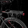 Portabici universale regolabile in alluminio per reggisella da 24-29 pollici, fino a 50 kg | Portabici posteriore resistente | 671-09-C