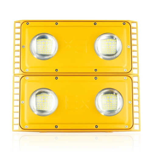 GSM-200W-GOLD | EX floodlight | LED lamp for places at risk of gas explosion | Explosion-proof halogen