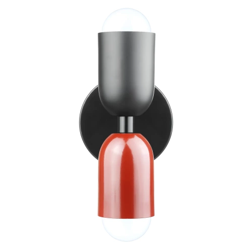 Applique murale design LED | Douille E27 | Pour salon ou chambre | YG-W008-R+B