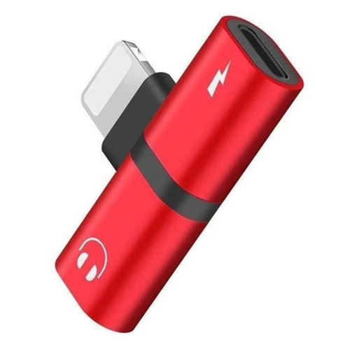 UA-008 | Lightning adapter - 2x Lightning | Audio adapter for iPhone