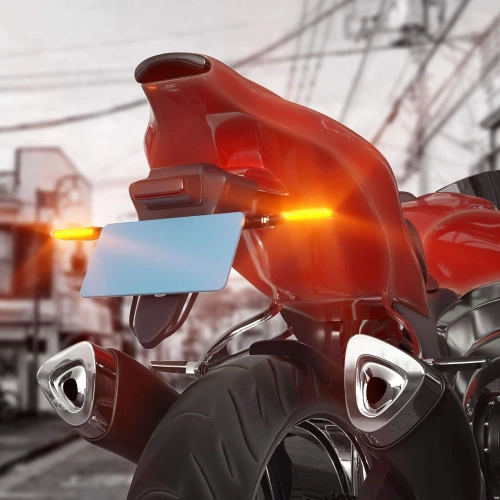 Dynamické LED smerovky pre motocykle | 12 LED | blister | 4 kusy | MSL-12LED-04