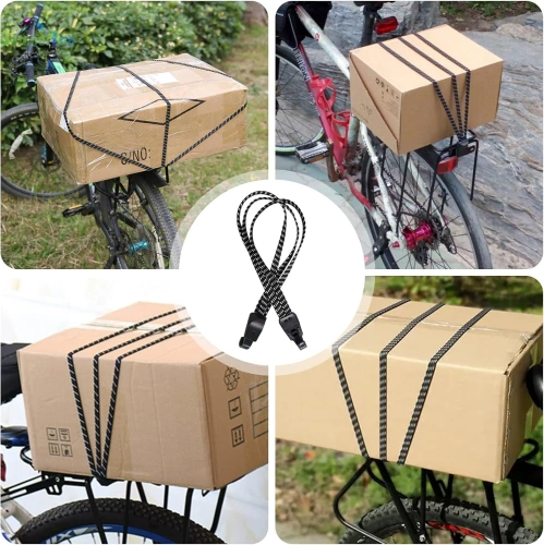 3-in-1 elastic luggage straps | Universal carrier attachment with hooks | Strong, durable carrier rubber | SGXLS-68