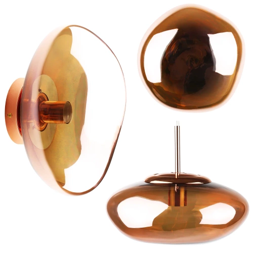 LED-Wandleuchte mit unregelmäßiger Form | moderne Pendelleuchte | pink | XDL-C300-PINK