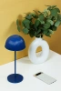 Touch-Lampe mit integriertem Akku | Nachttischleuchte mit Farbwechsel-Funktion | blau | JX28-BLUE