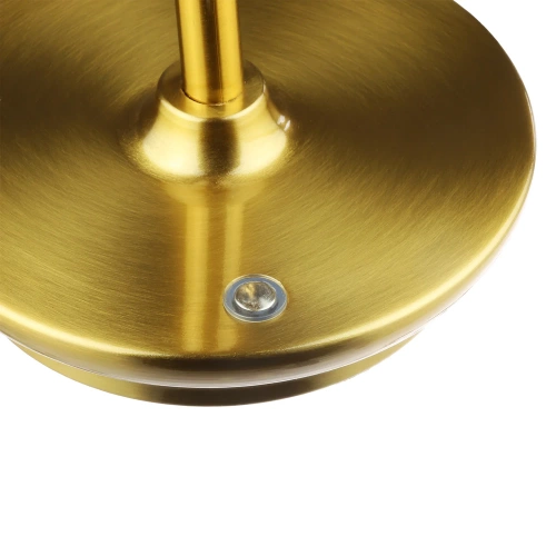 HJA15-GULD | Bordlampe med indbygget batteri | Natlampe med tre farver lys | Atmosfærisk lampe til hotel eller restaurant