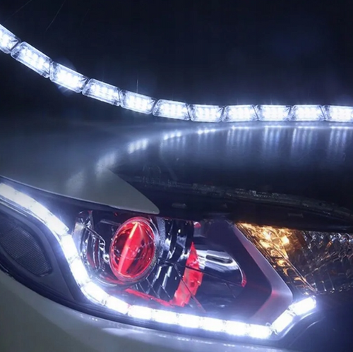 LED dienos žibintai su indikatoriumi | Lipnus, lankstus