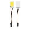 COB LED paneel 18-chip 3x6 + W5W, C5W, T4W ​​adapters