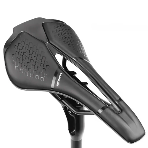 Ľahké ergonomické sedlo na bicykel s penou EVA a vetraním | Profesionálne sedlo na bicykel 192 g | ESLNF-200