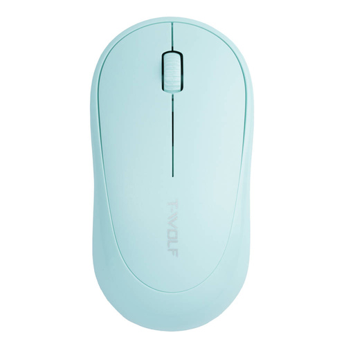 Q18 | Mouse óptico sem fio para computador de escritório | 1000 DPI | azul