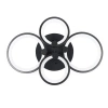 RLC-C48W-B | Lampada da soffitto moderna | Lampada da soffitto a LED | Nero