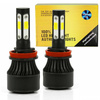 Un set de becuri LED H9 H11 S4 COB 80W 16000 lm