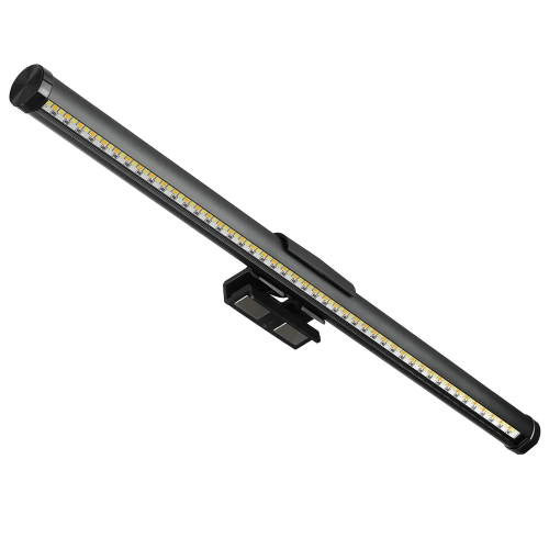 TB-30SA-BLACK | Monitor lamp 44 cm | Touch lightbar mounted with magnet