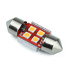 Bec LED auto C5W 4 SMD 3535 CAN BUS portocaliu
