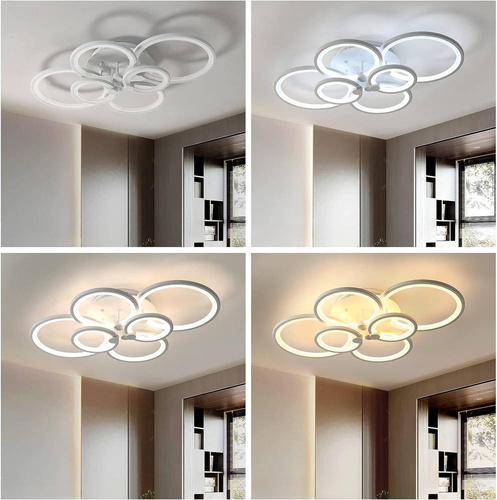 RLG-C72W-W | Модерен пендел от няколко части | LED | черен