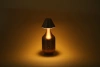 Lámpara de mesa LED de cobre con batería integrada | Lámpara de noche táctil con potencia y color ajustables | Lámpara moderna para restaurantes, hoteles y salas de estar | YG-D030-COPPER
