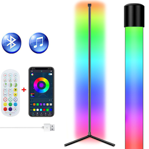 DH-1004-1.5M | Candeeiro de pé LED RGB de canto