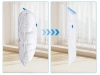 VCB-10en1-BLANCO | Bolsa de vacío para guardar ropa, ropa de cama | Kit de almacenamiento con bomba 