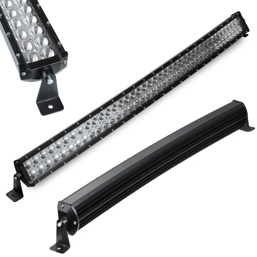 LB-GB-240-C | Zakřivená pracovní lampa 240W světelná tyč obdélníková CREE | LUK