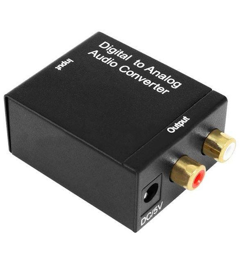 F101 | AUDIO Signal Converter - Coaxial / SPDIF TOSLINE - RCA