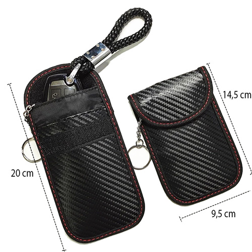 RF1806 | Kryt na klíče od auta s RFID blokováním