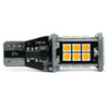 Autó LED izzó T15 W16W 24 SMD 2835 CANBUS ORANGE