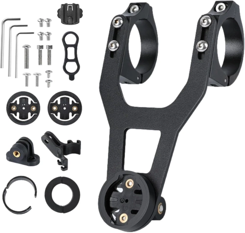 Handlebar Bike Mount for Garmin, GoPro, Cateye | Multifunctional Handlebar Mount | ESLNF-207