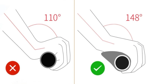 Ergonomické rukojeti na kolo 22,2 mm | Protiskluzové, nárazuvzdorné, pohodlné rukojeti řídítek | FD187