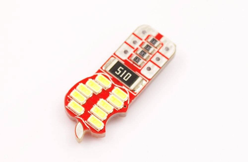 Automobilio LED lemputė W5W T10 20 SMD 3014 Apple