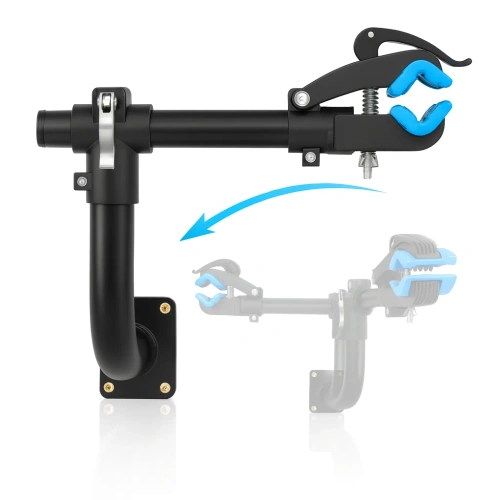 Wall bike repair mount | adjustable service hook and wall-mounted bicycle stand | HS-QX-006W