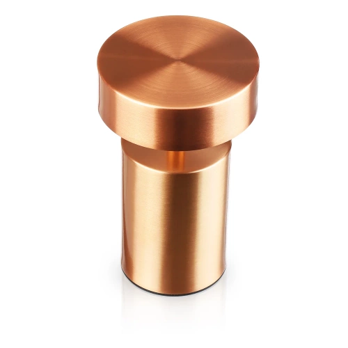 HJA29-ROSEGOLD | Bezdrátová stolní lampa | Dotyková noční lampa s nastavitelnou barvou světla | USB MUSHROOM lampa