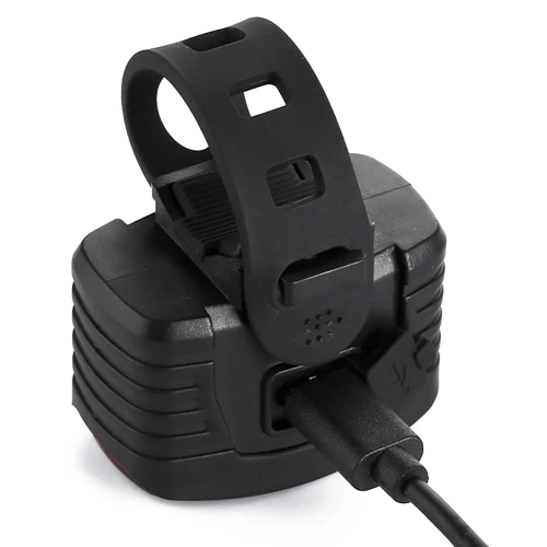 USB LED-fietsverlichtingsset – Voor wit + Achter rood | Krachtige fietsverlichting| met batterij | BK-L8005